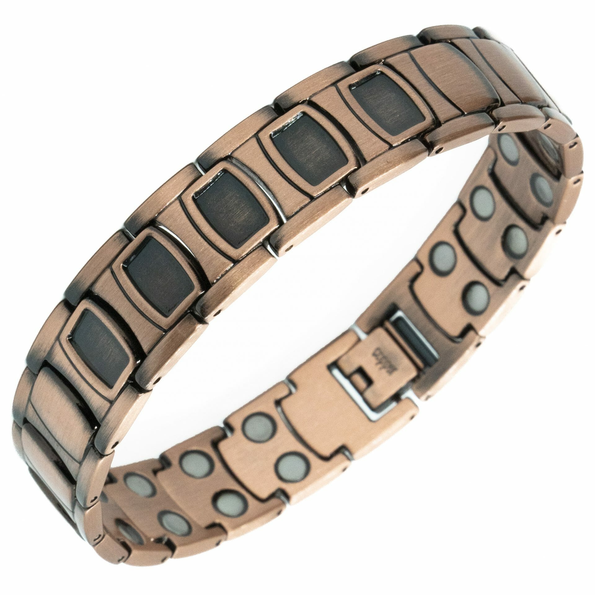 Copper Magnet Bracelet - Five Black
