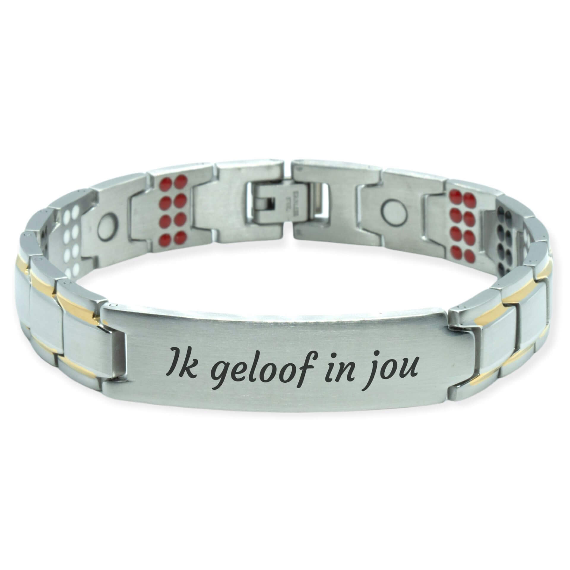 Magnet Bracelet - 8 Maxneet - With your own text
