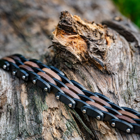 Black Bandit - Limited Edition - Timberwood wooden bracelet