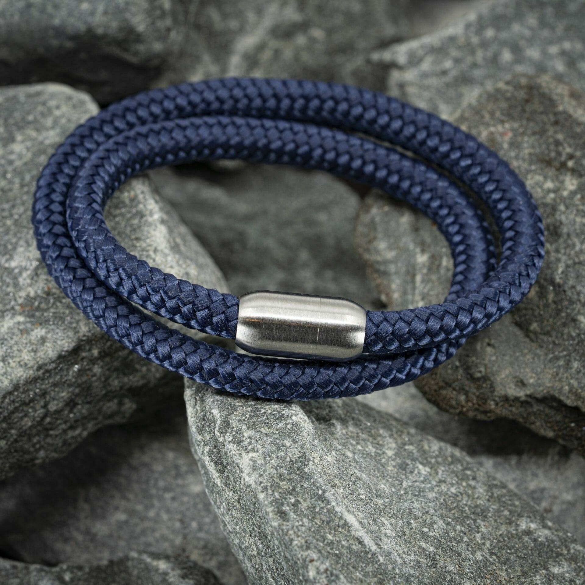 Zen bracelet - Blue rope (assemble yourself)