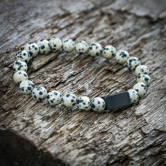 Cow stains (cow stains) - Beaded Bracelet