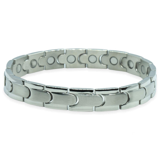Against Psoriasis and Eczema - Chrome magnet bracelet