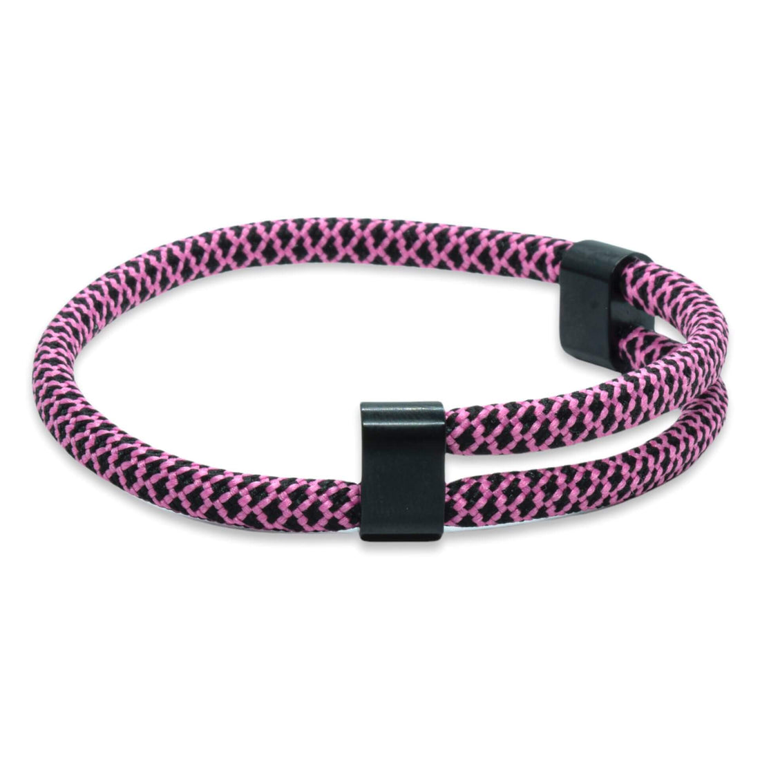 Verstellbares Seil - Schwarz Pink (unisex)