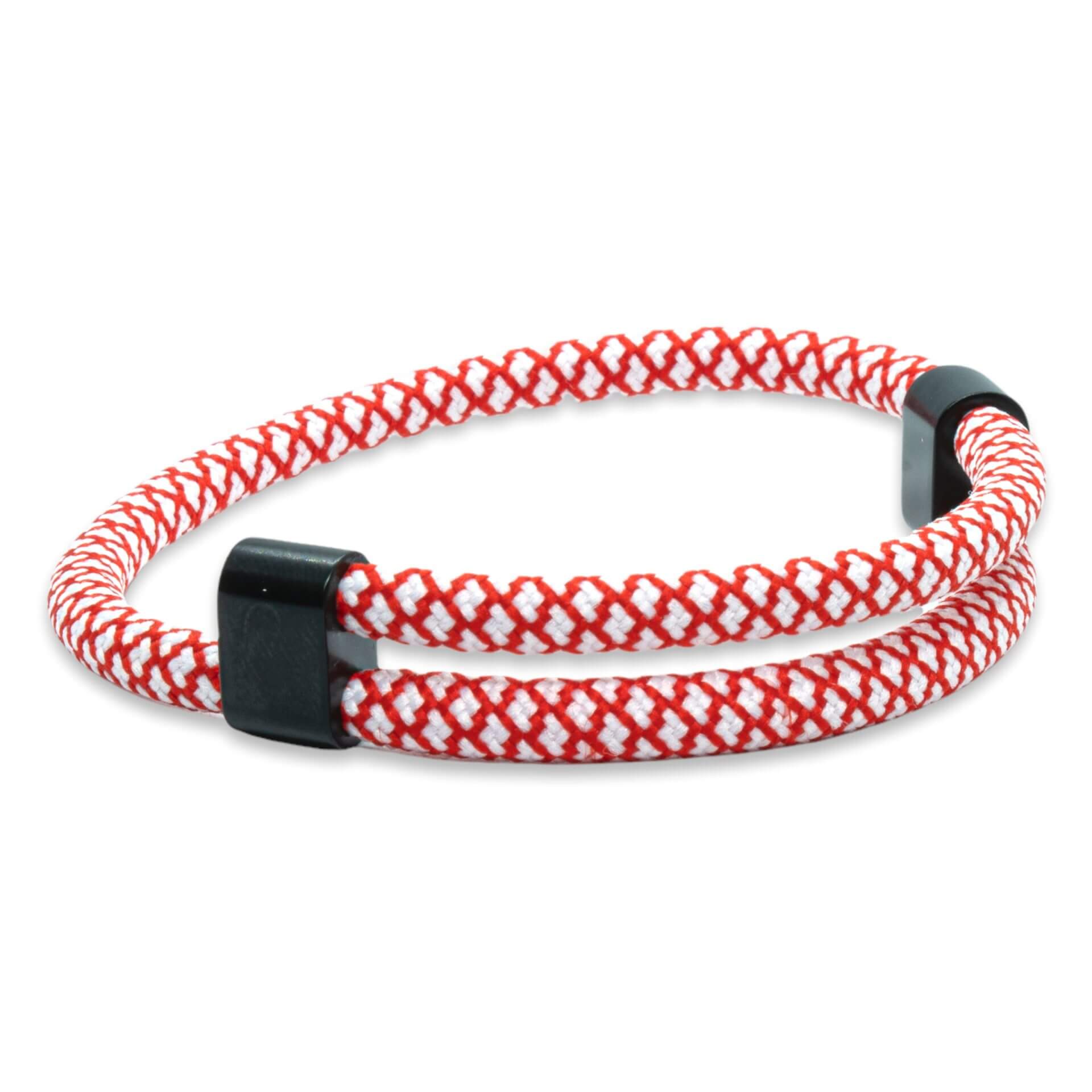Adjustable rope – White Red