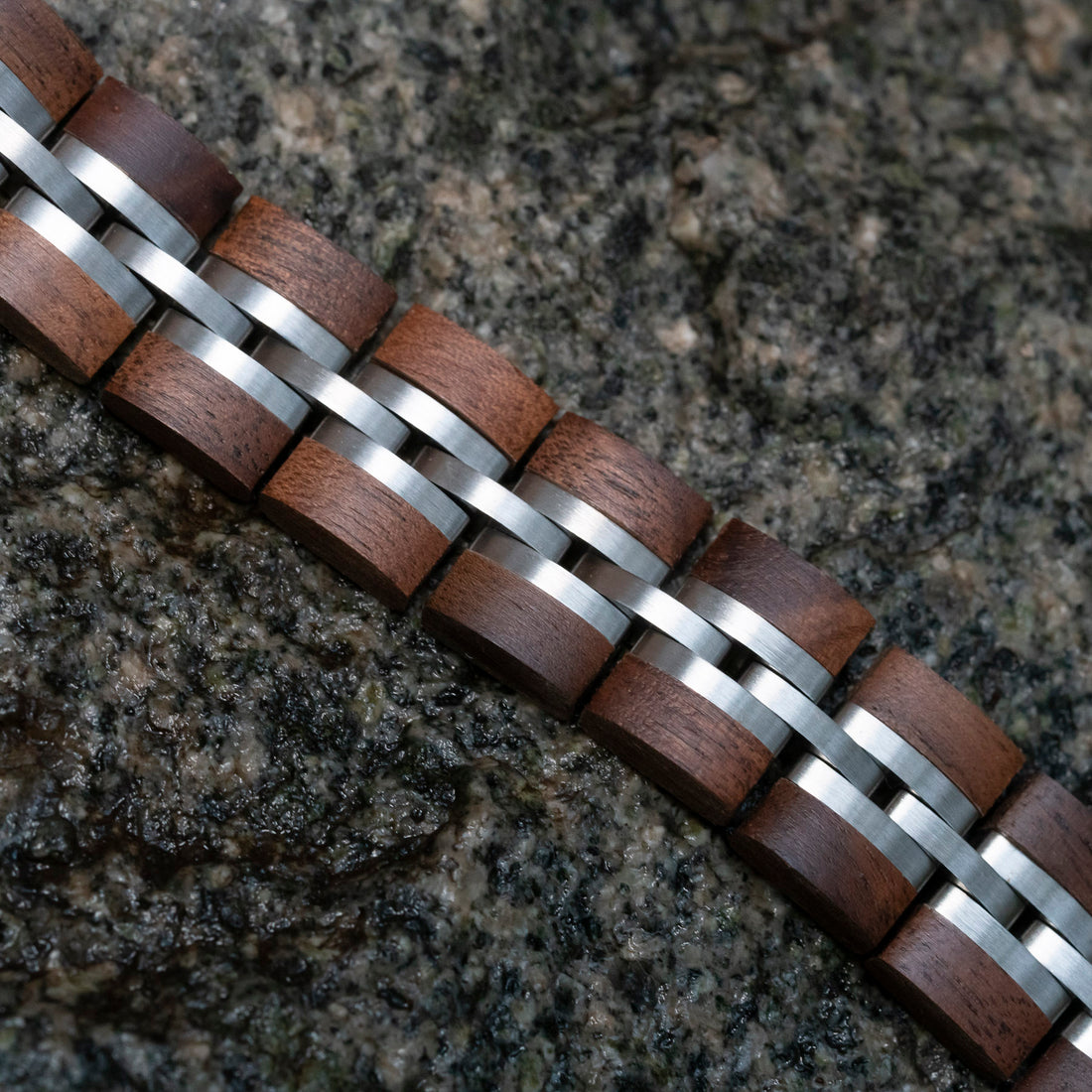 Initialen houten armband (TIMBERWOOD)